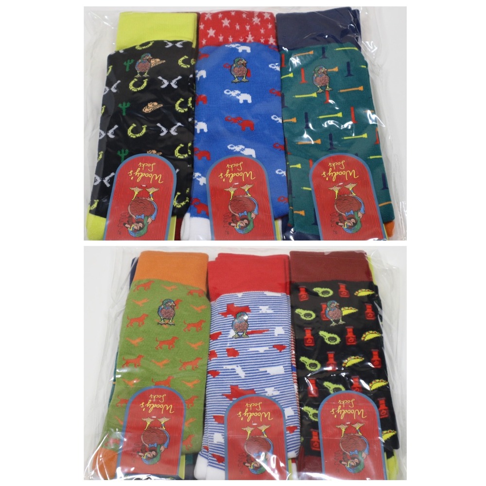 Woody's Men's 6 Pack of Socks